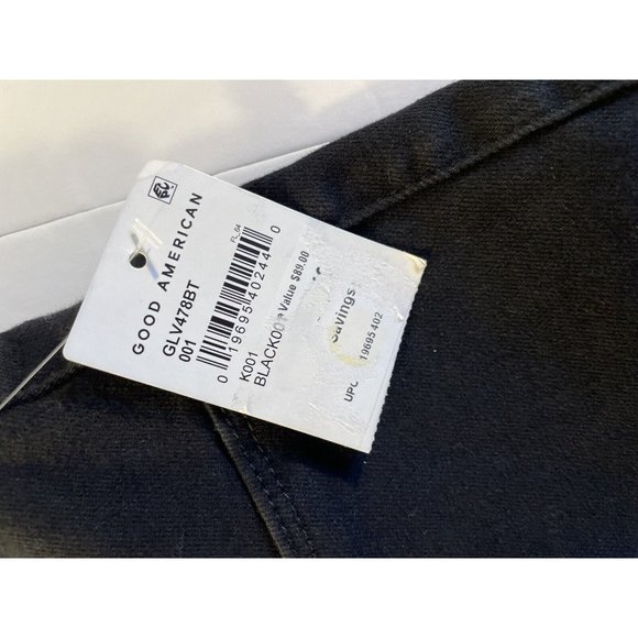 Good American POWER STRETCH PULL-ON SKINNY JEANS GLV478BT Size 3 Inseam 28” - Picture 3 of 10